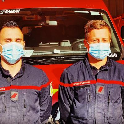 Pompiers de Nice - Mesures Covid19