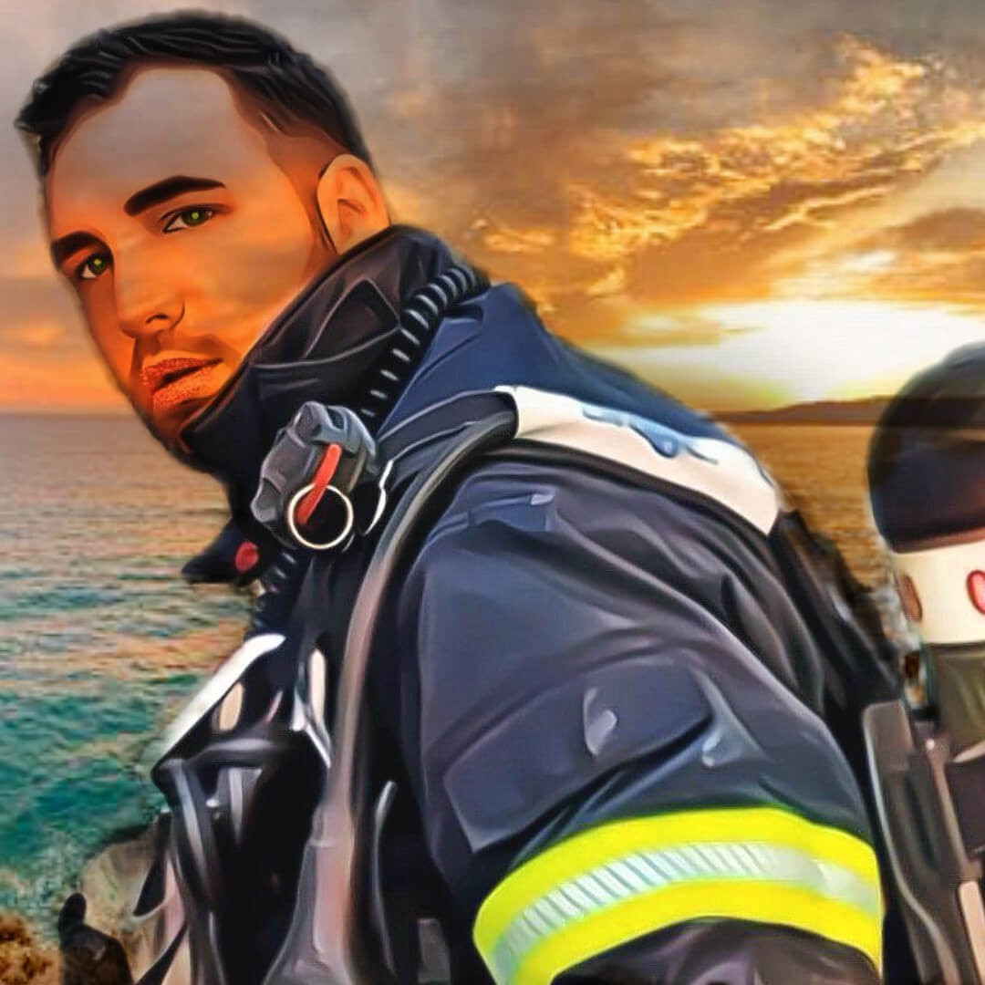 Pompier de la Ville de Nice - Côte d'Azur