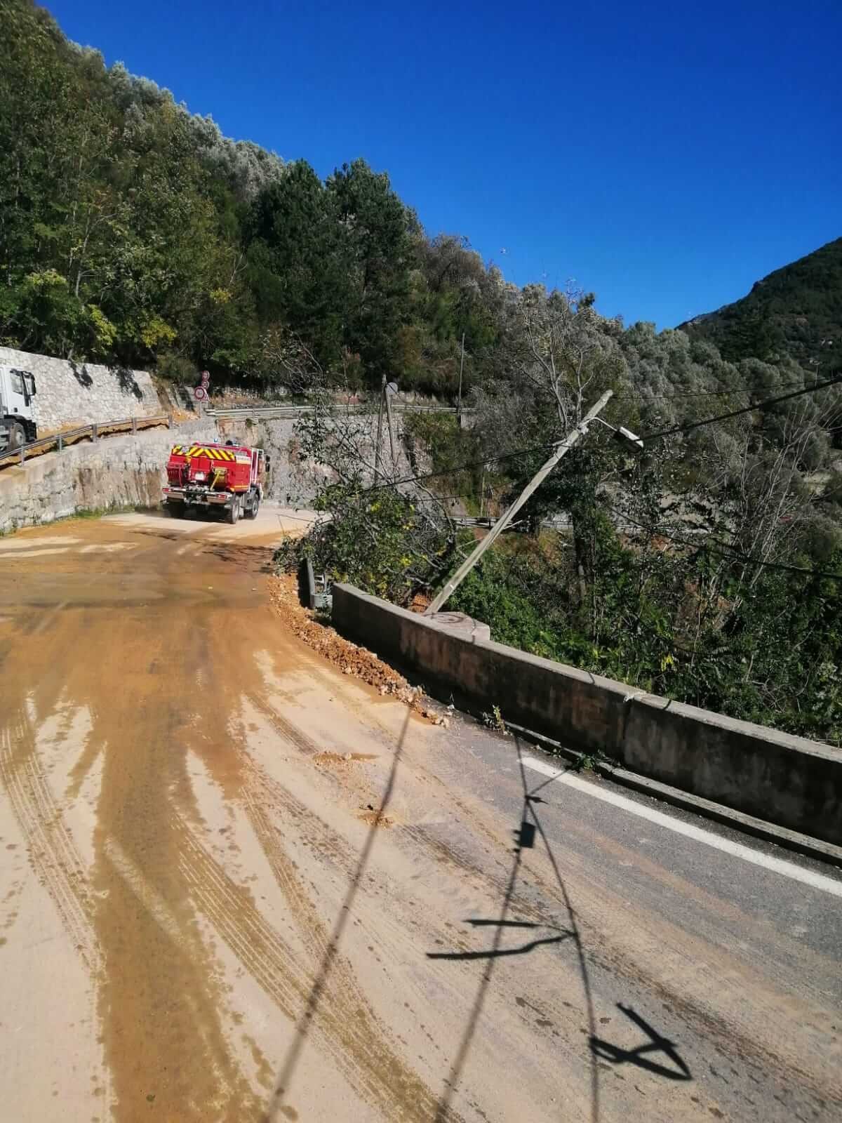 Tempête Alex - Pompiers de Nice