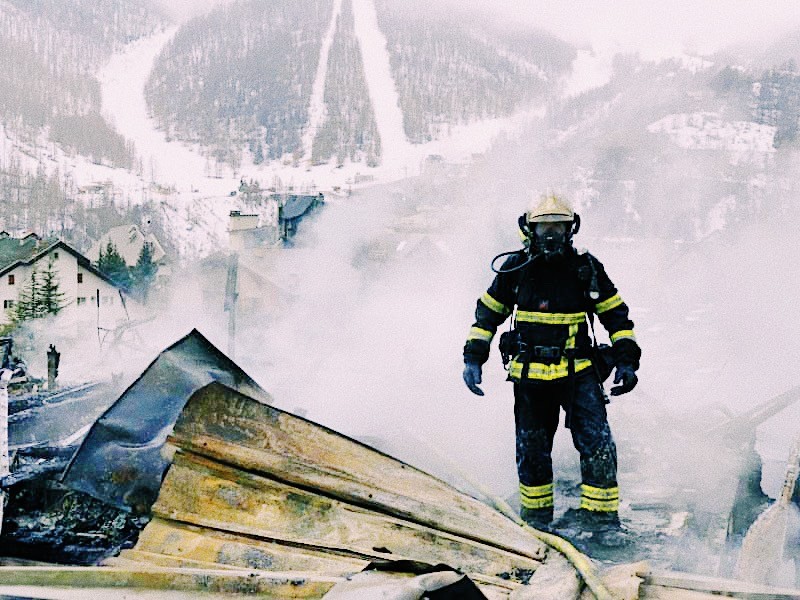 Feu de Chalet (Commune AURON)