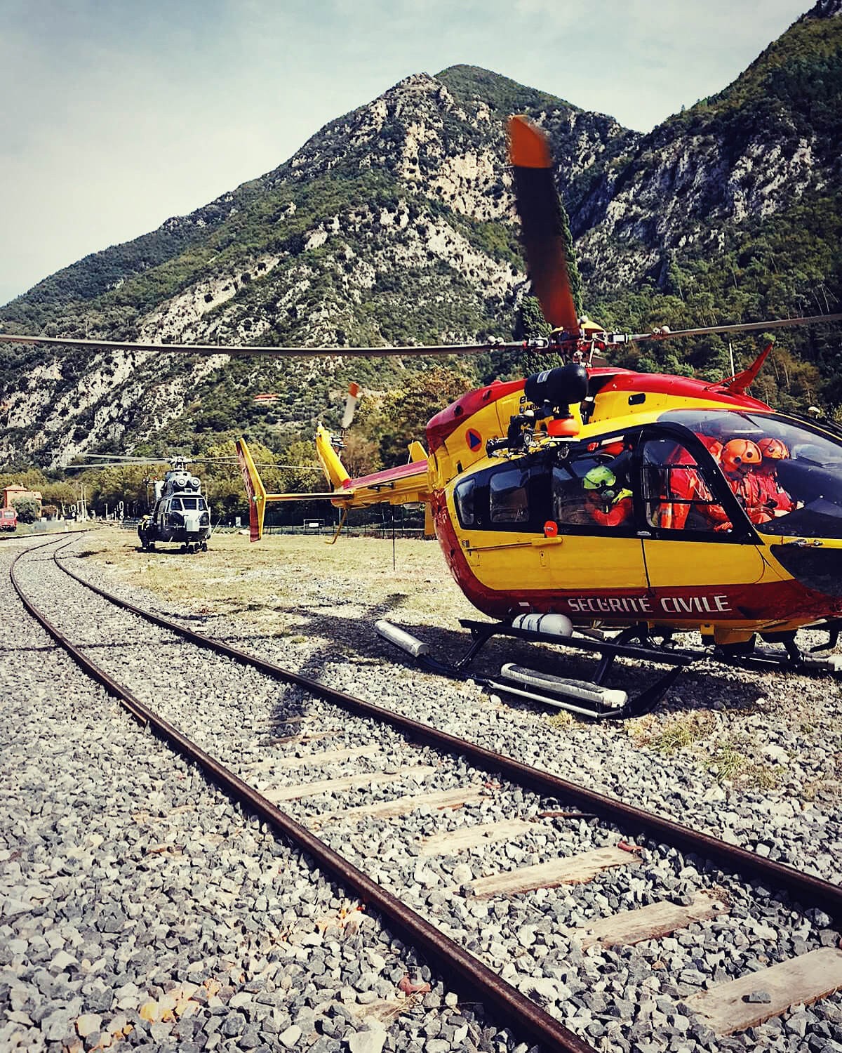 Tempête Alex - Pompiers de Nice