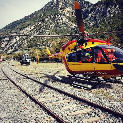 Tempête Alex - Pompiers de Nice