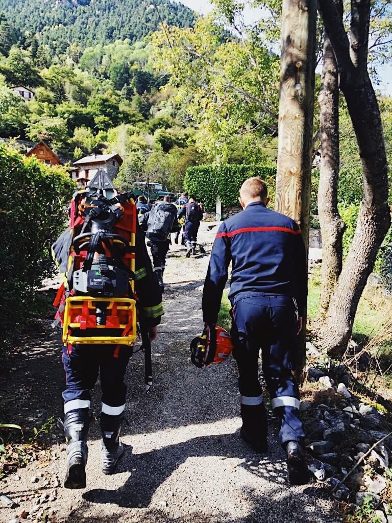 Tempête Alex - Pompiers de Nice