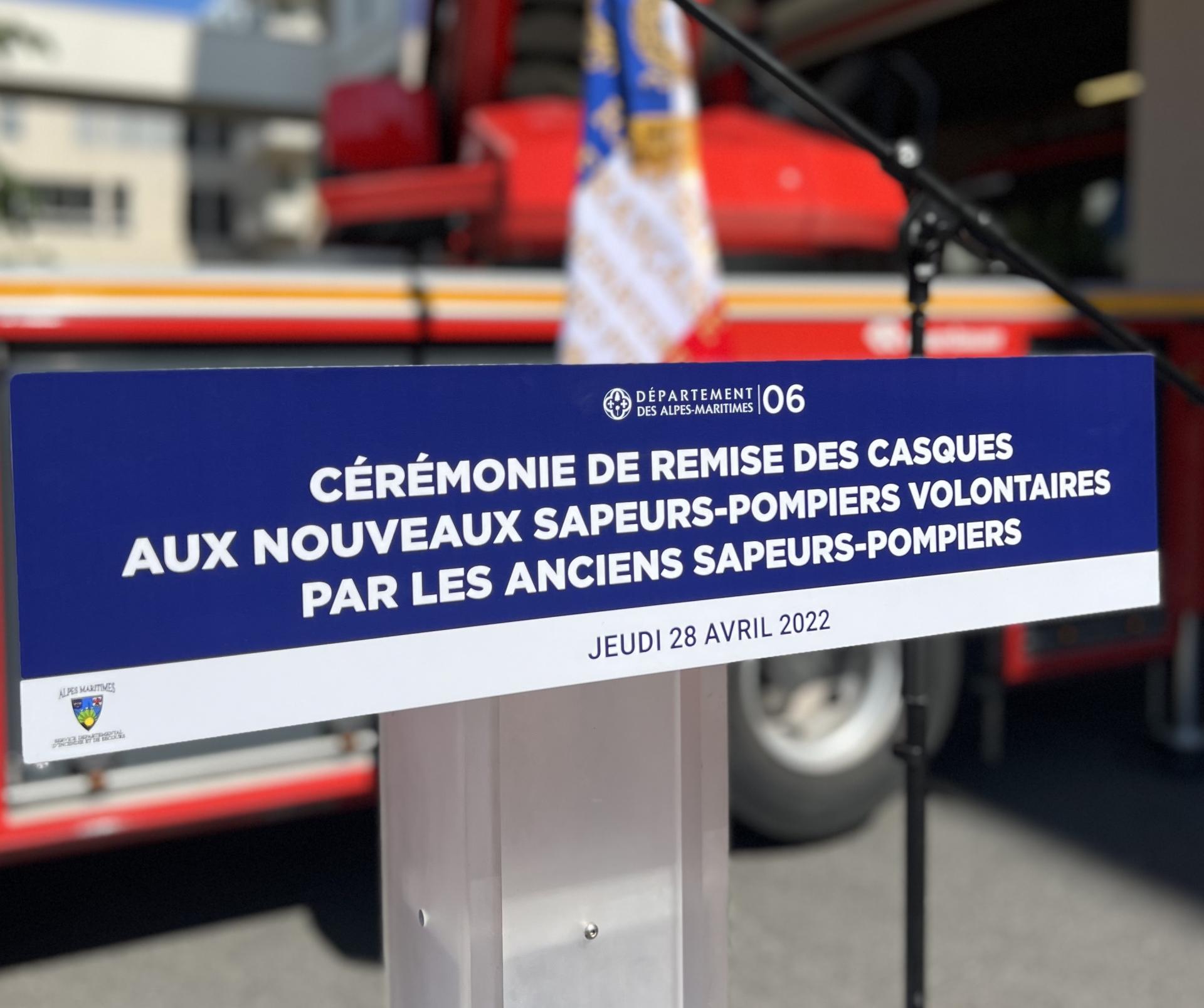 Cérémonie - FI SPV 2021 (Pompiers de Nice)
