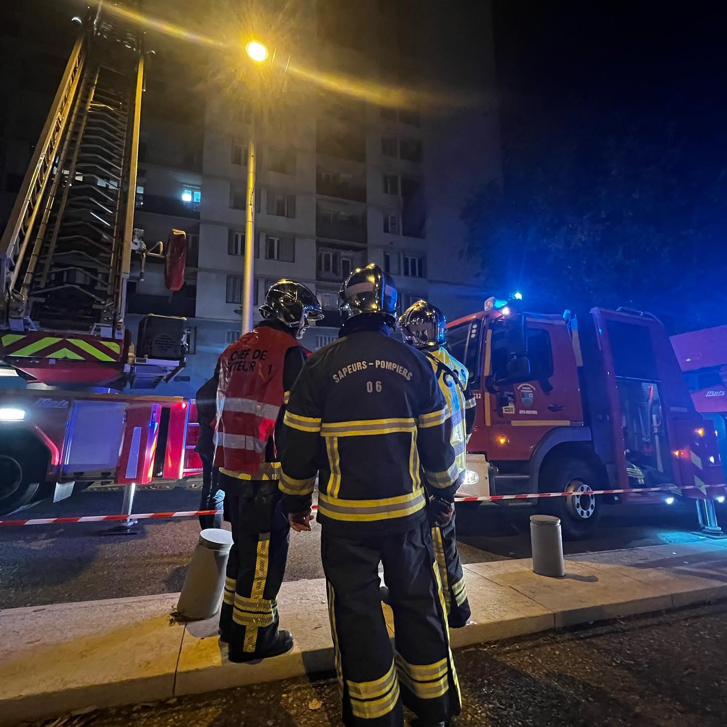 Incendie de structure, Compagnie de Nice