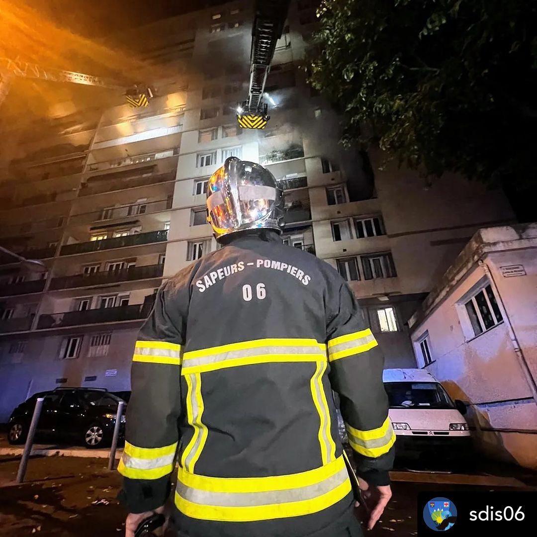 Incendie Structure, Ville de Nice (Pompiers de Nice)