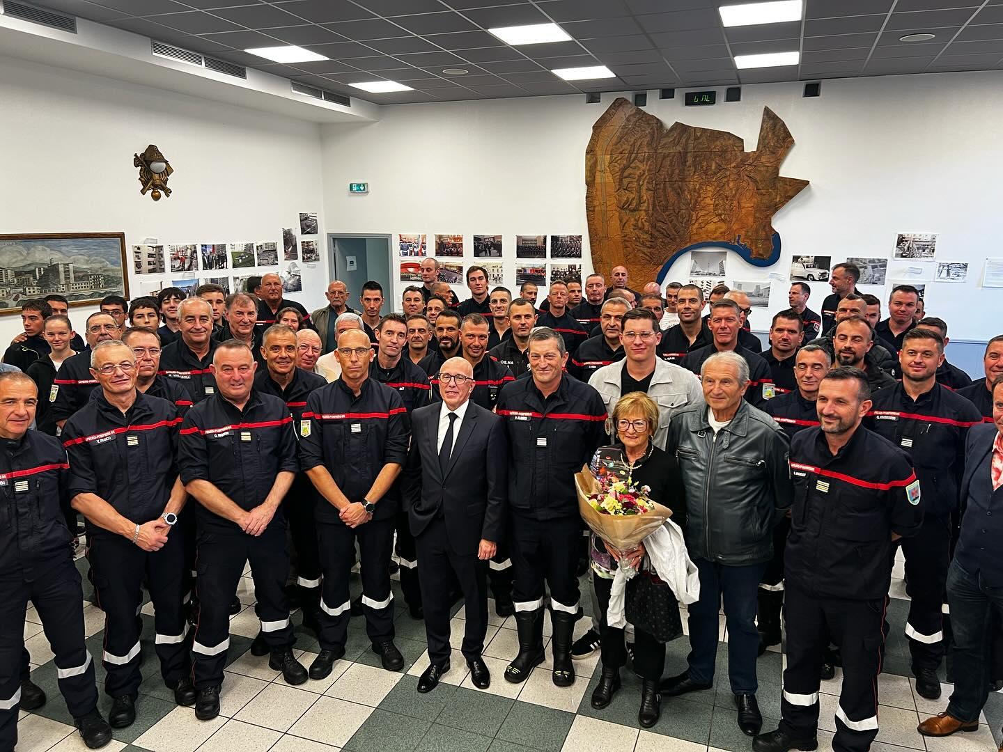 Commandant P.Alberti (Pompiers de Nice) - Groupe