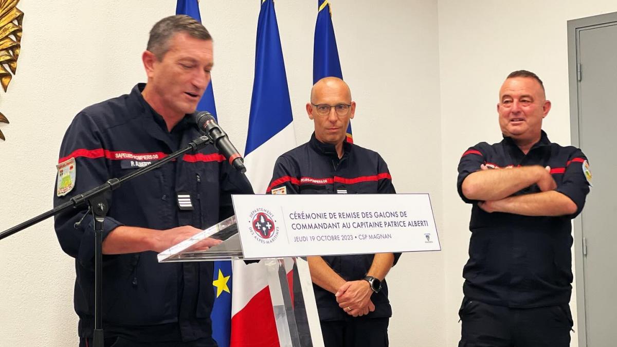 Nomination au grade de Commandant SPP