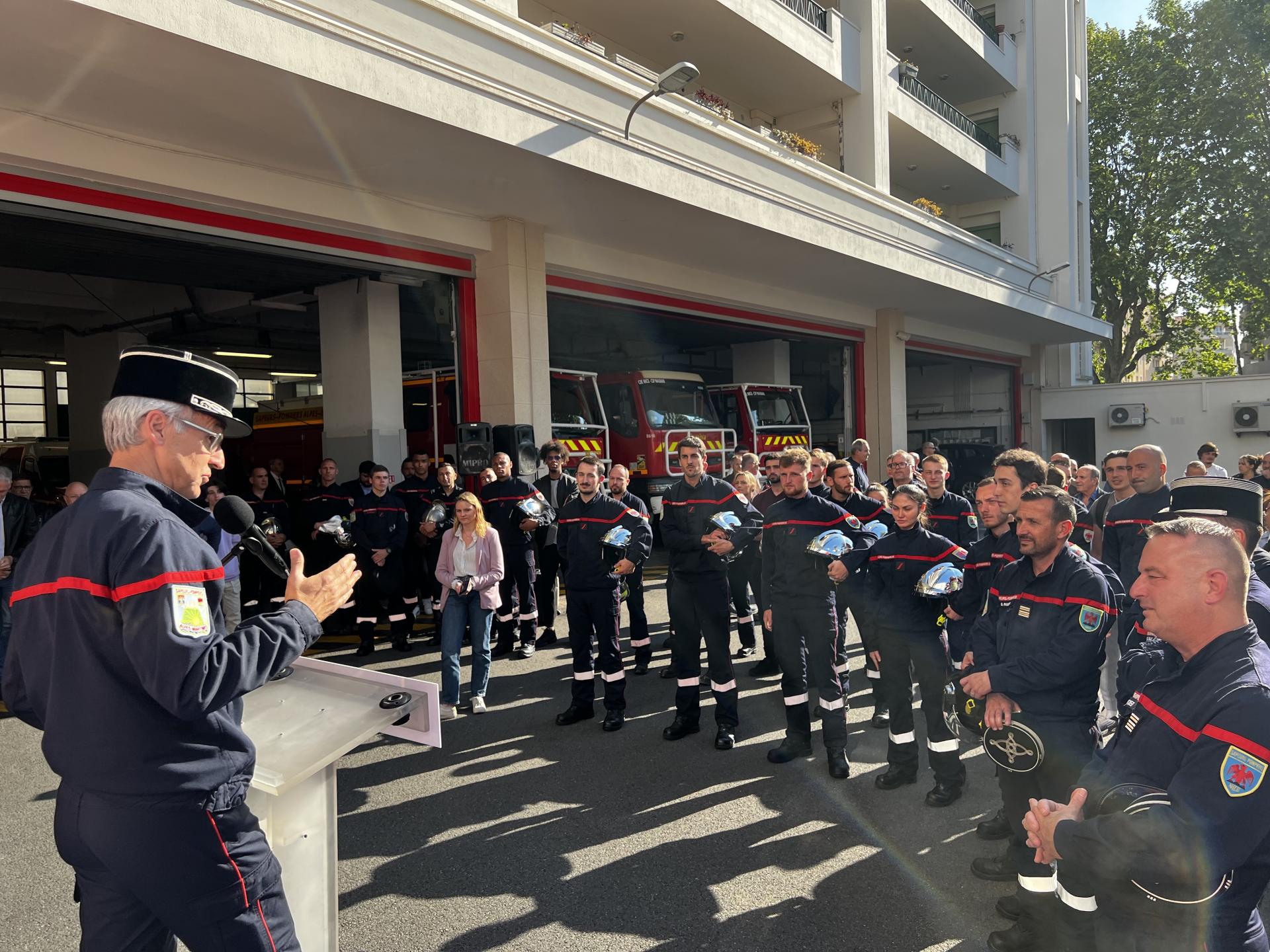 Cérémonie - Fi Spv 2021 (Pompiers de Nice)