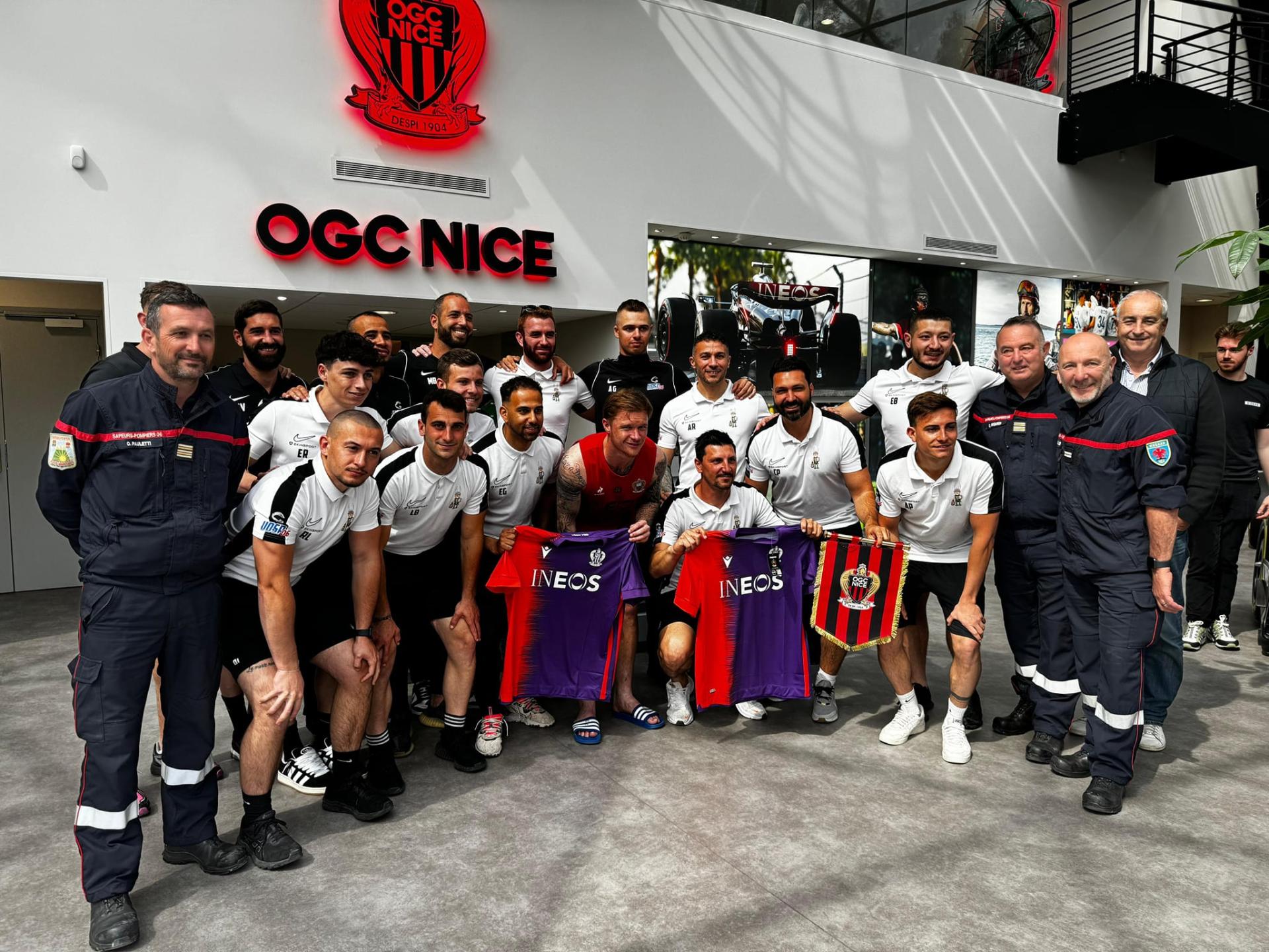 Reportage OGC NICE, équipe départementale sdis06