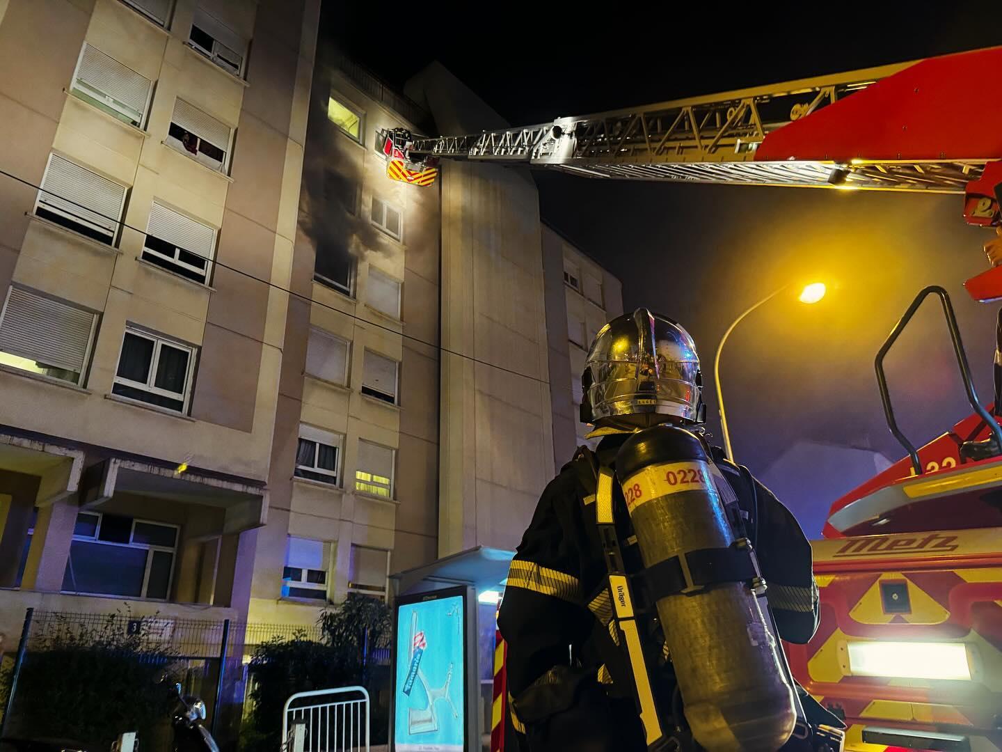 Incendie de structure (Ville de Nice 14/04/24)