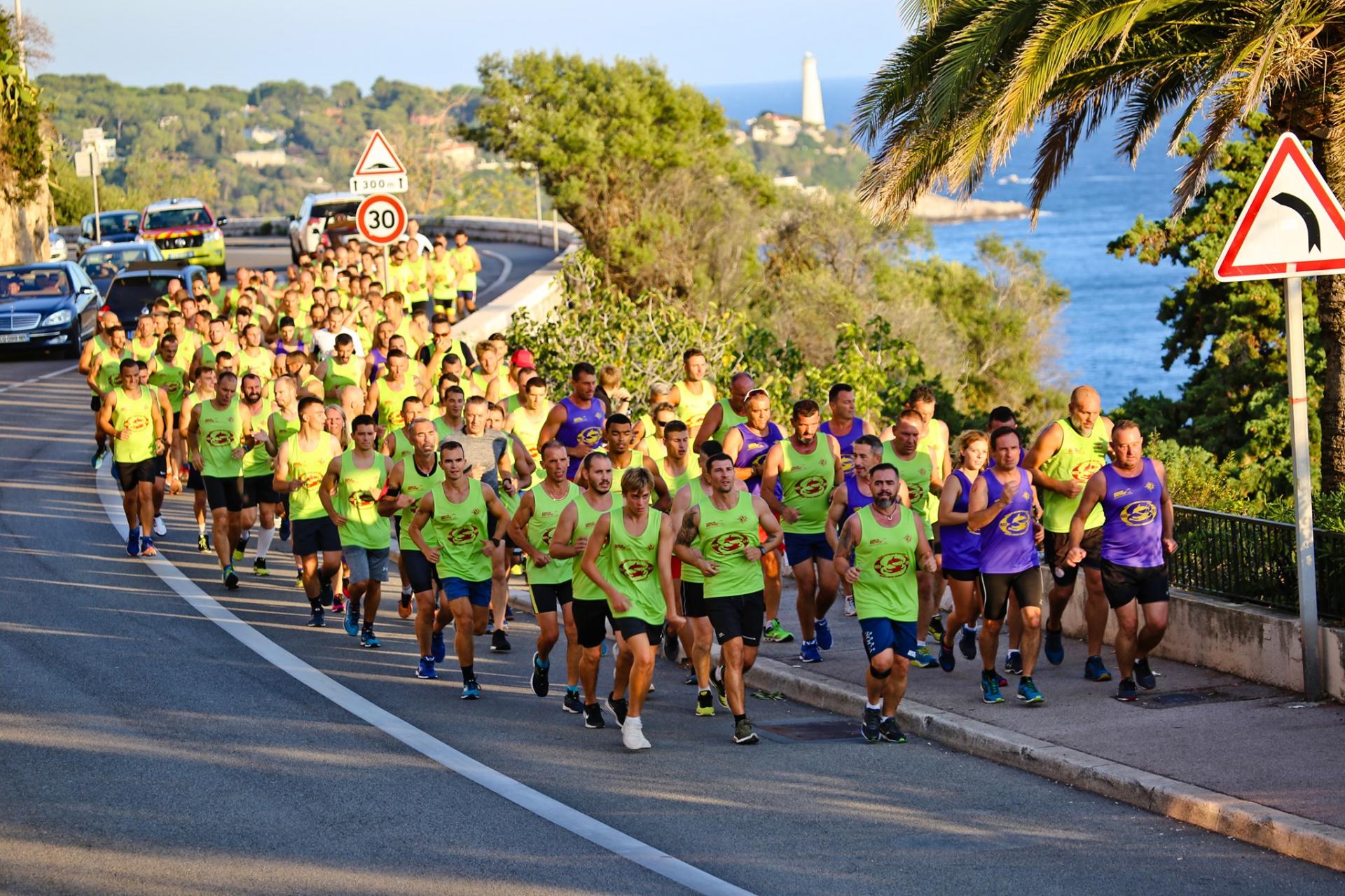 Course Cohésion - Michel MEGE - Pompiers de Nice