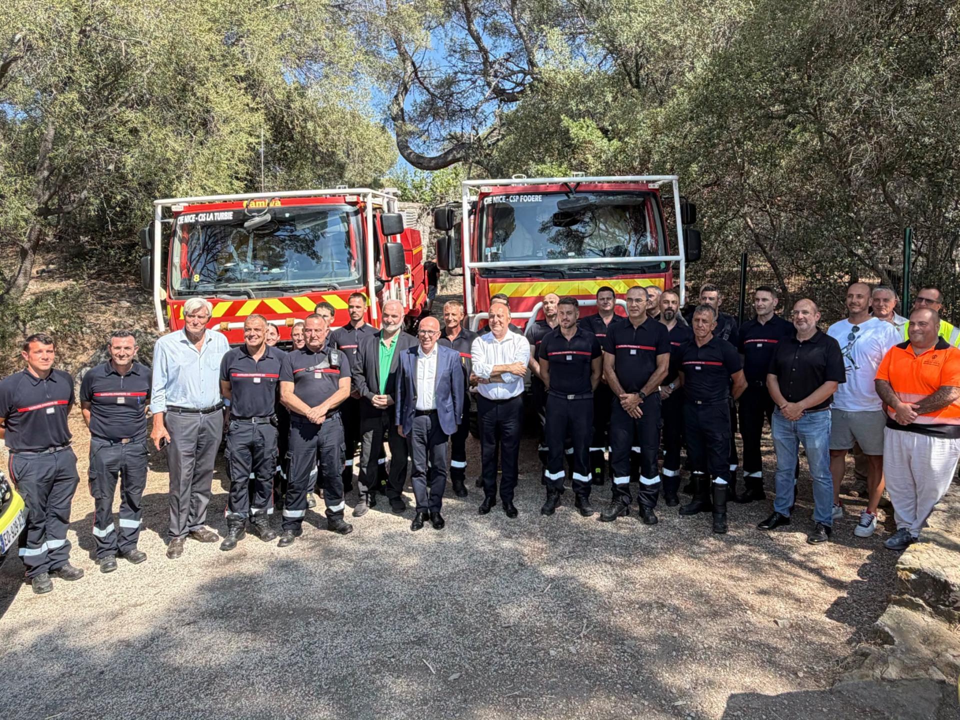Visite Eric Ciotti Mont Boron FDF