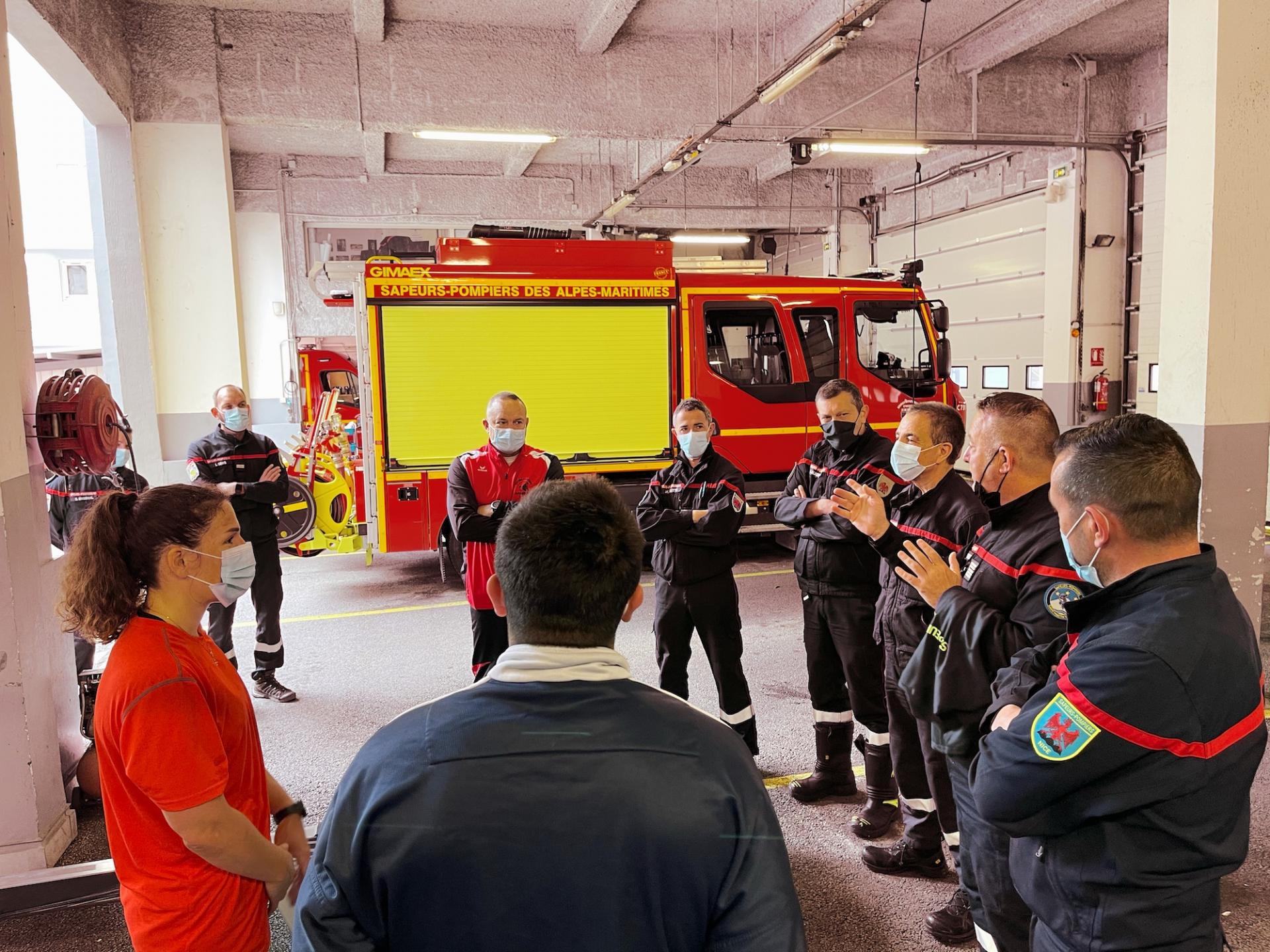 Rugby, Pompiers de Nice