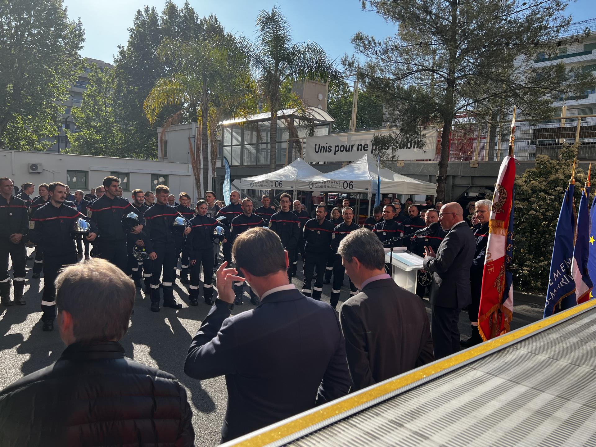 Cérémonie - Fi Spv 2021 (Pompiers de Nice)