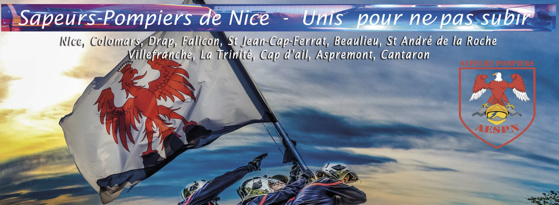 Bannière Calendrier 2022 pompiers de nice