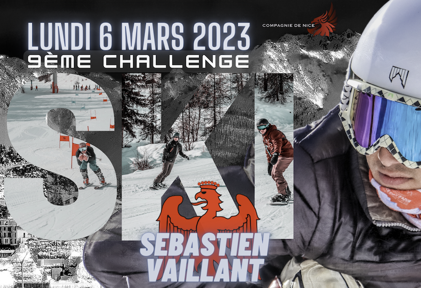 Challenge de Ski Sébastien Vaillant 2023 (Pompiers de Nice)