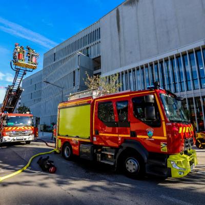 Manoeuvre inter-cis (Pompiers de Nice)