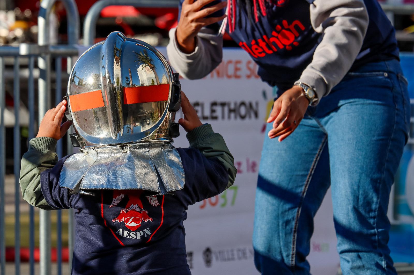 Téléthon 2021, Pompiers de Nice