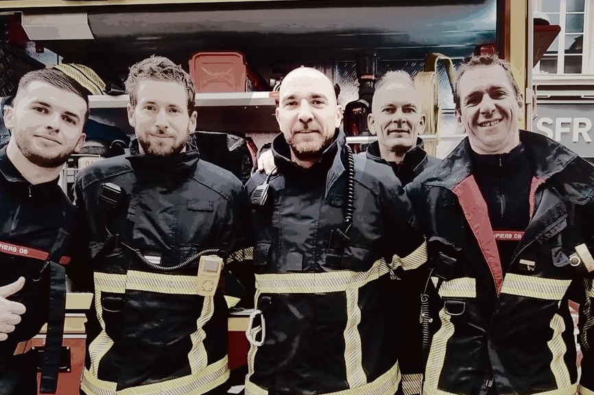 Dernier HOMMAGE à Jérémie Boulon (Pompiers de Nice)