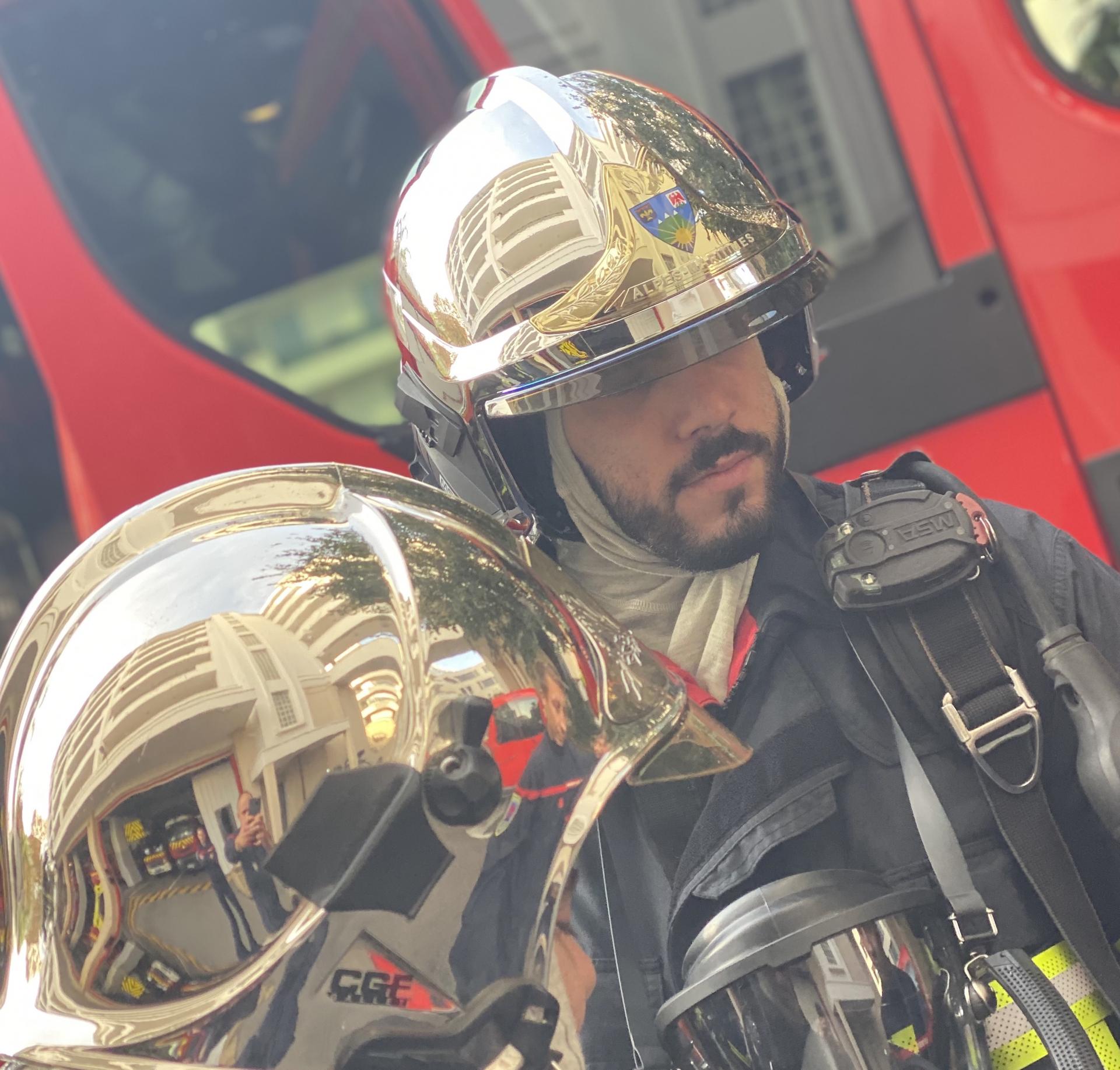 Manoeuvre de la Garde, Pompiers de Nice