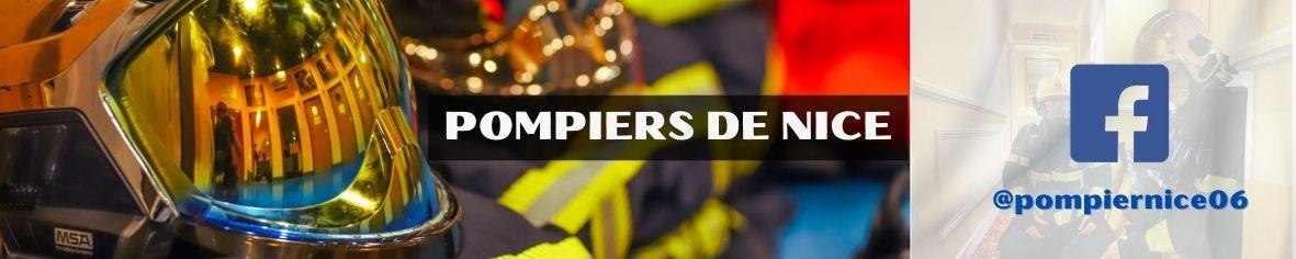Bannière Facebook Pompiers de Nice