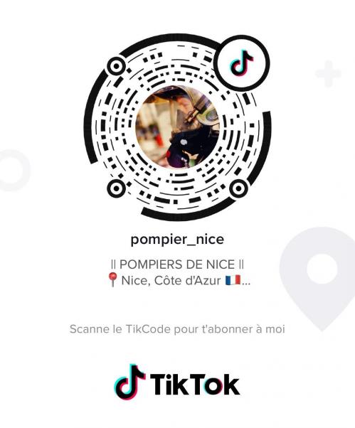 Tiktok pompier nice